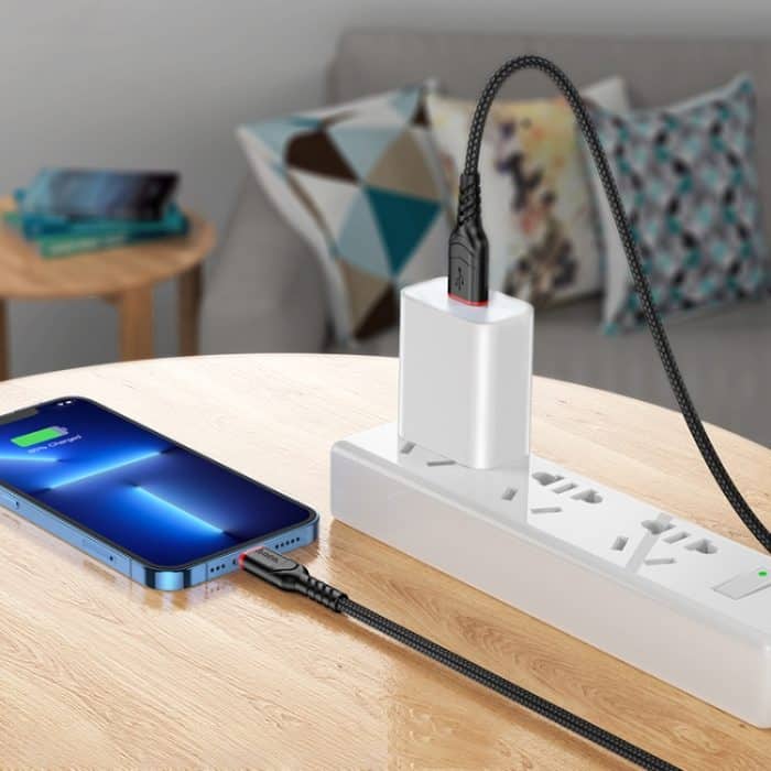 hoco X59 Victory 2,4 A USB-auf-8-Pin-Ladedatenkabel – Bild 5