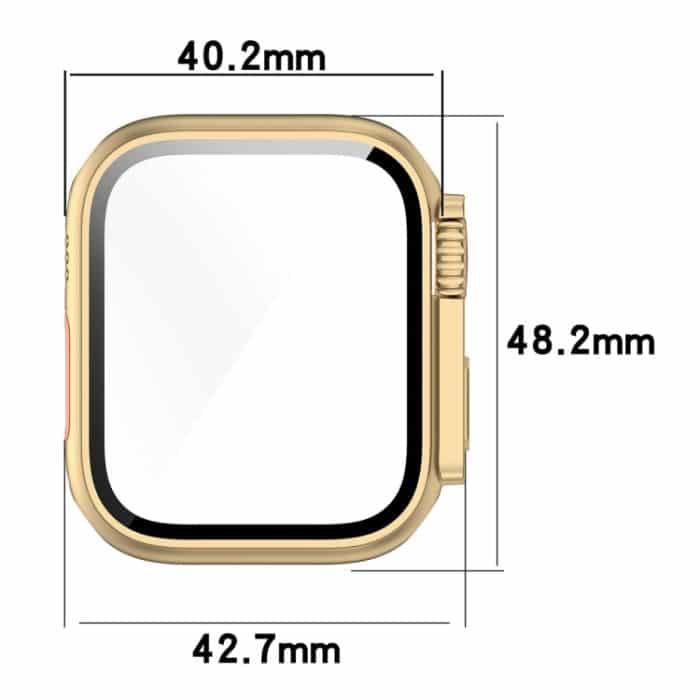 Gehärtete Folie + PC-integrierte Uhrenschutzhülle – Bild 2