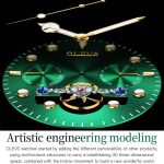 OLEVS 6605 Herren Multifunktionale wasserdichte mechanische Uhr – Bild 3