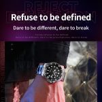 OLEVS 6650 Herren leuchtende wasserdichte mechanische Uhr – Bild 5