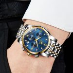 OLEVS 2858 Herren Multifunktions-Business-Quarzuhr, wasserdicht – Bild 7