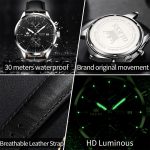 OLEVS 2880 Herren-Multifunktions-Business-Quarzuhr mit wasserdichtem Lederarmband – Bild 11