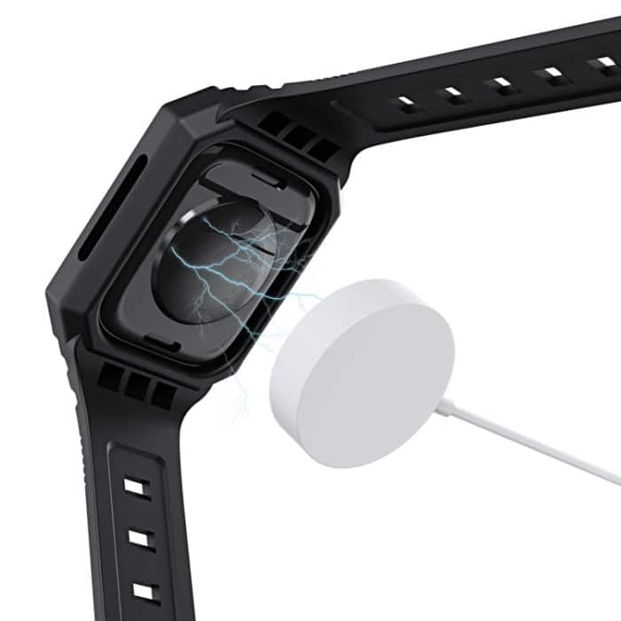 Robustes PC-Gehäuse mit integriertem TPU-Uhrenarmband, For Apple Watch Ultra 49mm, For Apple Watch SE 2023 44mm, For Apple Watch 8 41mm, For Apple Watch SE 2023 40mm, For Apple Watch 8 45mm, For Apple Watch Ultra 2 49mm, For Apple Watch SE 2022 40mm... – Bild 4