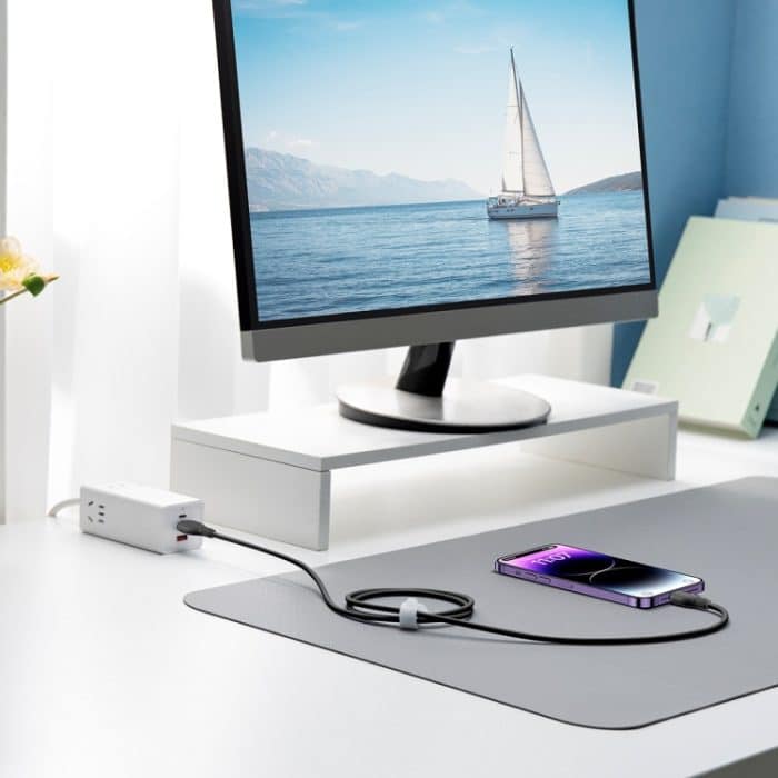 Baseus Pudding Series 2,4 A USB-auf-8-Pin-Schnelllade-Datenkabel – Bild 11