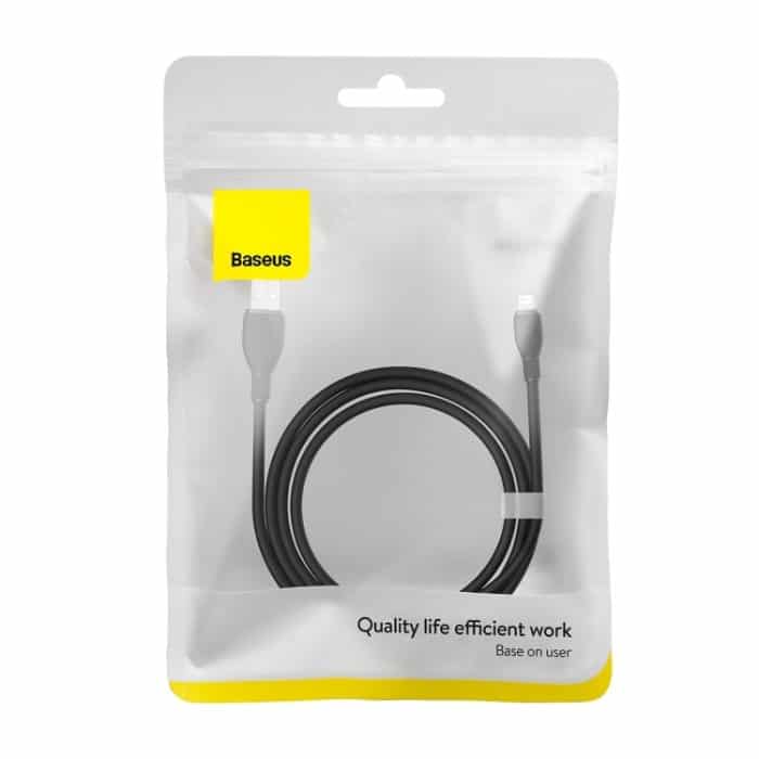 Baseus Pudding Series 2,4 A USB-auf-8-Pin-Schnelllade-Datenkabel – Bild 5