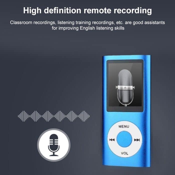 MP4-Player aus Metall mit 1,8-Zoll-TFT-Bildschirm, With 8G TF Card+Earphone+Cable, With 16G TF Card+Earphone+Cable, With Earphone+Cable – Bild 4