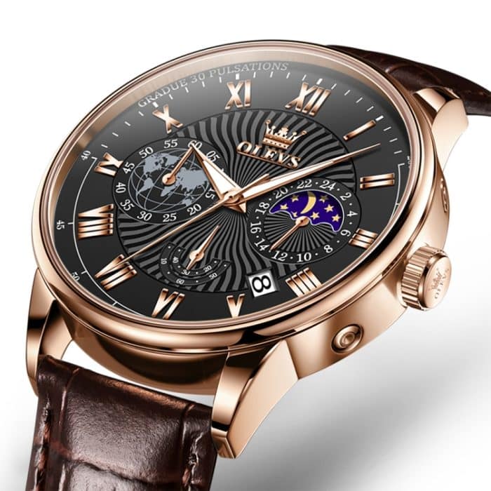 OLEVS 2893 Herren-Multifunktions-Business-Quarzuhr – Bild 2