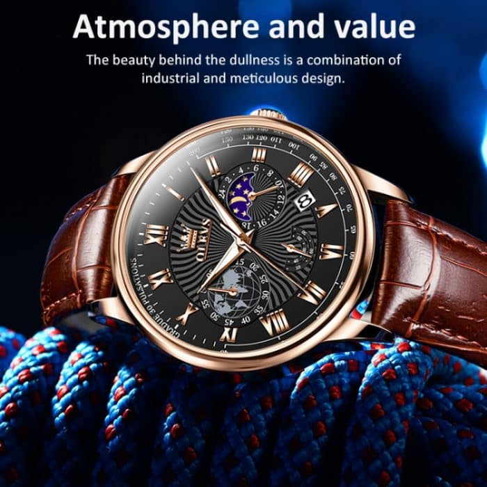 OLEVS 2893 Herren-Multifunktions-Business-Quarzuhr – Bild 9