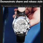 OLEVS 2876 Herren-Multifunktions-Sport-Chronograph-Quarzuhr – Bild 12