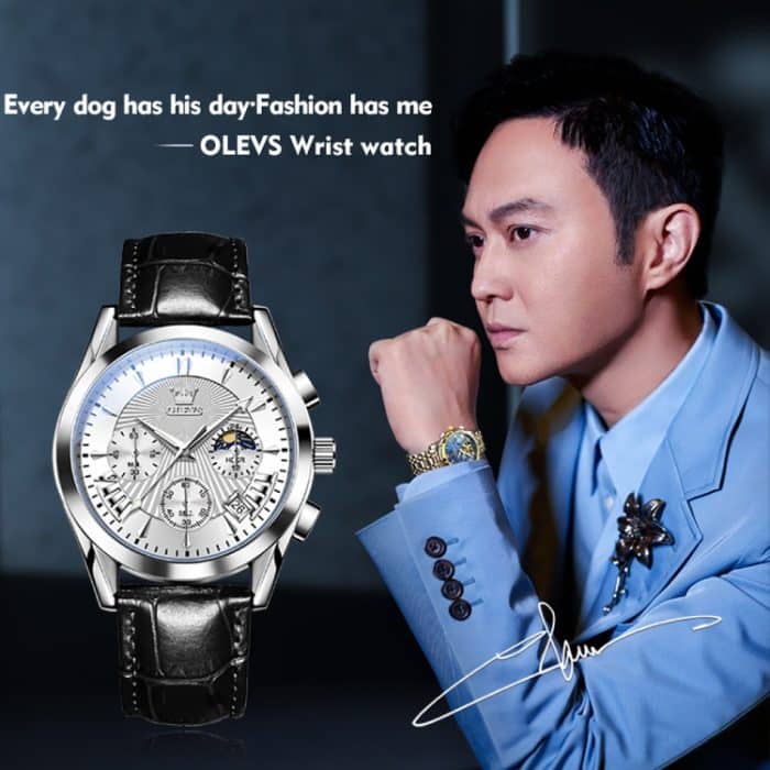 EDA005239901A_2.jpg OLEVS 2876 Herren-Multifunktions-Sport-Chronograph-Quarzuhr – Bild 3