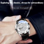 OLEVS 2876 Herren-Multifunktions-Sport-Chronograph-Quarzuhr – Bild 4