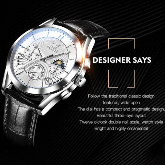 EDA005239901A_4.jpg OLEVS 2876 Herren-Multifunktions-Sport-Chronograph-Quarzuhr – Bild 5