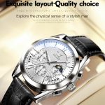 OLEVS 2876 Herren-Multifunktions-Sport-Chronograph-Quarzuhr – Bild 7