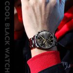 OLEVS 2886 Herren-Sport-Chronograph, wasserdicht, leuchtende Quarzuhr – Bild 4