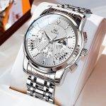 OLEVS 2892 Herren Multifunktions-Business-Quarzuhr, wasserdicht – Bild 11