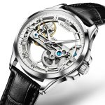 OLEVS 6661 Herrenmode leuchtende wasserdichte mechanische Uhr – Bild 2