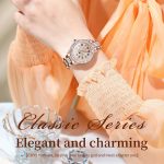 OLEVS 9943 Damen Diamant wasserdichte Quarzuhr – Bild 4