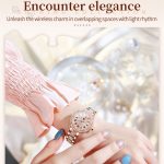 OLEVS 9943 Damen Diamant wasserdichte Quarzuhr – Bild 6