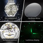 OLEVS 9946 Herren-Diamant-Quarzuhr mit römischer Skala, wasserdicht – Bild 10