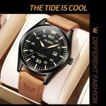 OLEVS 9962 Herren Multifunktionale wasserdichte Quarzuhr – Bild 5