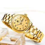 OLEVS 5567 Damen-Stahlarmband, wasserdichte Quarzuhr – Bild 2