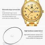 OLEVS 5567 Damen-Stahlarmband, wasserdichte Quarzuhr – Bild 8