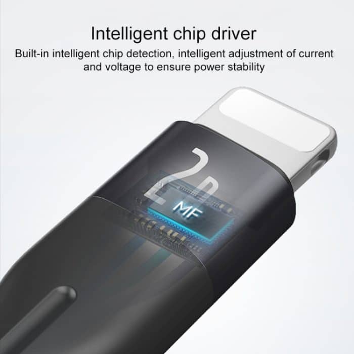 Yesido CA121L 2A USB-auf-8-Pin-Schnelllade-Datenkabel – Bild 2