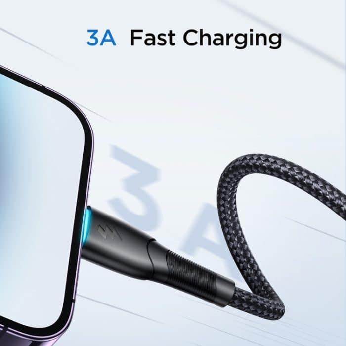 JOYROOM SA32-AL3 Starry Series 3A USB-auf-8-Pin-Schnelllade-Datenkabel – Bild 2