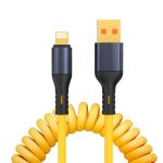 XJ-U101 USB-auf-8-Pin-Federladedatenkabel, Länge: 1,5 m