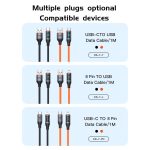 TOTU CB-7-L 15 W USB-auf-8-Pin-Digitalanzeige-Schnelllade-Silikonkabel, Länge: 1 m – Bild 2