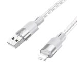 hoco X99 Crystal Junction 2,4 A USB-auf-8-Pin-Silikon-Ladedatenkabel – Bild 3