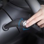 Für Tesla Model 3 / Y Auto Blinkerhebel Kohlefaser Muster Schutzhülle – Bild 2