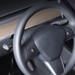 Für Tesla Model 3 / Y Auto Blinkerhebel Kohlefaser Muster Schutzhülle – Bild 6