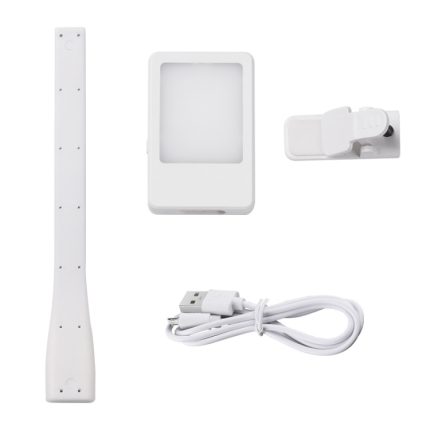 LED-Leselampe, Clip-Buch, USB-Aufladung, Mini-Nachttisch-Lernlampe