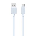 USAMS US-SJ688 USB-zu-USB-C/Typ-C 3A gestreiftes Schnelllade-Datenkabel