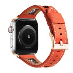 Mesh-Uhrenarmband aus Kalbsleder und echtem Leder