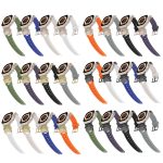 Uhrenarmband aus TPU mit Edelstahlanschluss, For Apple Watch Series 8 45mm, For Apple Watch SE 2022 44mm – Bild 3