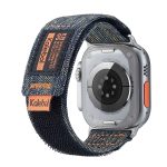 Cowboy-Uhrenarmband aus Nylon mit Klettverschluss, For Apple Watch SE 2023 44mm, For Apple Watch SE 2023 40mm, For Apple Watch Ultra 2 49mm, For Apple Watch Series 9 45mm, For Apple Watch Series 9 41mm, For Apple Watch Ultra 49mm – Bild 3