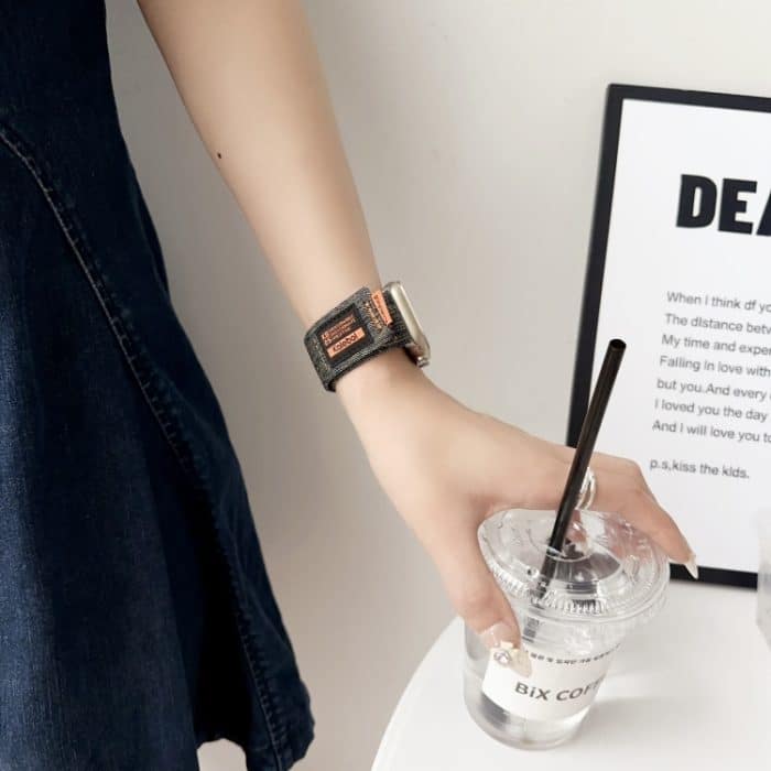 EDA0065980_B5-1.jpg Cowboy-Uhrenarmband aus Nylon mit Klettverschluss – Bild 6