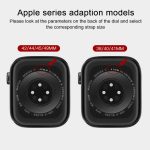 Uhrenarmband aus Nylon mit elastischer Schnalle, For Apple Watch Series 10 46mm, For Apple Watch Series 10 42mm, For Apple Watch SE 2023 44mm, For Apple Watch SE 2023 40mm, For Apple Watch Series 9 45mm, For Apple Watch Series 9 41mm... – Bild 3