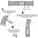 Uhrenarmband aus Titanmetall – Bild 3