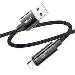 hoco U125 Benefit 1,2 m USB auf 8 Pin Ladedatenkabel mit Display