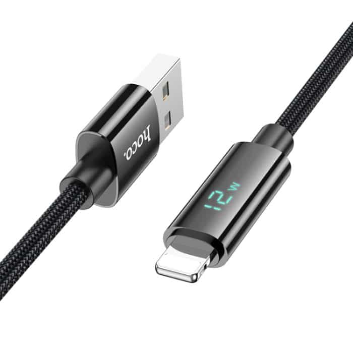 hoco U125 Benefit 1,2 m USB auf 8 Pin Ladedatenkabel mit Display – Bild 3
