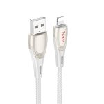 hoco U133 8 Pin auf USB-A geflochtenes Schnellladedatenkabel – Bild 6