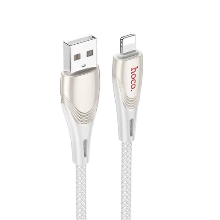 hoco U133 8 Pin auf USB-A geflochtenes Schnellladedatenkabel – Bild 6
