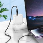 hoco U133 8 Pin auf USB-A geflochtenes Schnellladedatenkabel – Bild 4