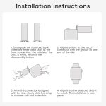 Schlankes Uhrenarmband aus Silikon mit bunten Punkten – Bild 7