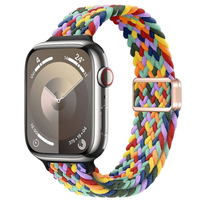 EDA006893715A.jpg Schlankes Uhrenarmband aus geflochtenem Nylon mit magnetischer Schnalle – Bild 1