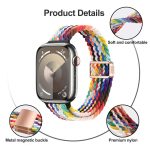 Schlankes Uhrenarmband aus geflochtenem Nylon mit magnetischer Schnalle, For Apple Watch Series 10 46mm, For Apple Watch Series 10 42mm – Bild 4