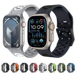 Meteorite Zweifarbiges Silikon-Uhrenarmband – Bild 2